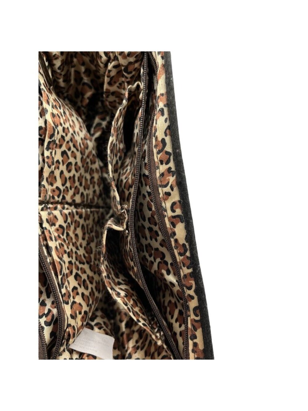 Purse Organizer Insert Inside Handbags Bag Tote Pocketbook Women Cheetah Print - Picture 9 of 11
